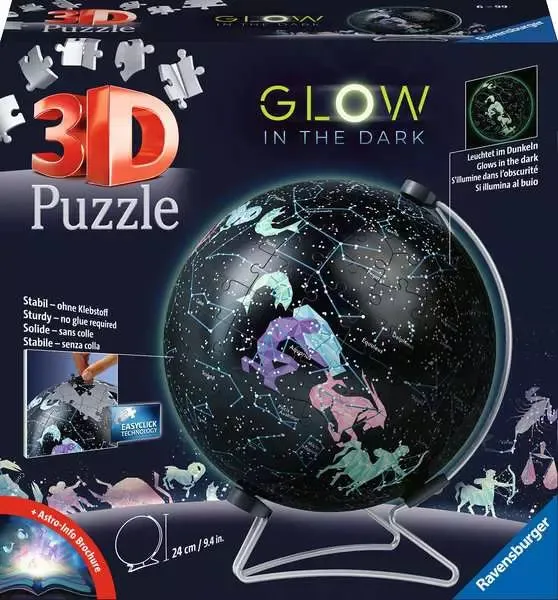 115440 - RAVENSBURGER 3D - STARGLOBE - GLOW IN THE DARK