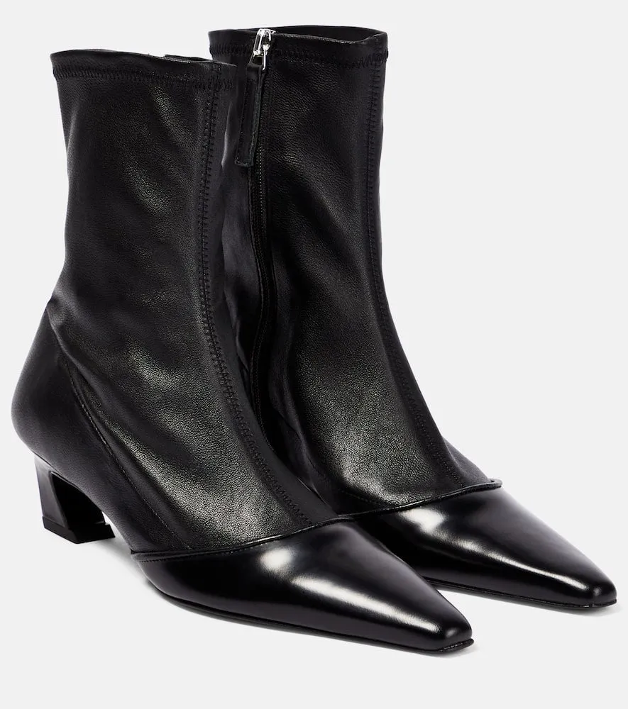 Acne Studios Bano leather ankle boots