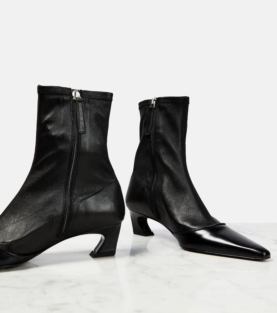 Acne Studios Bano leather ankle boots