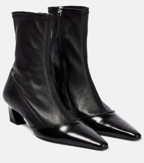 Acne Studios Bano leather ankle boots