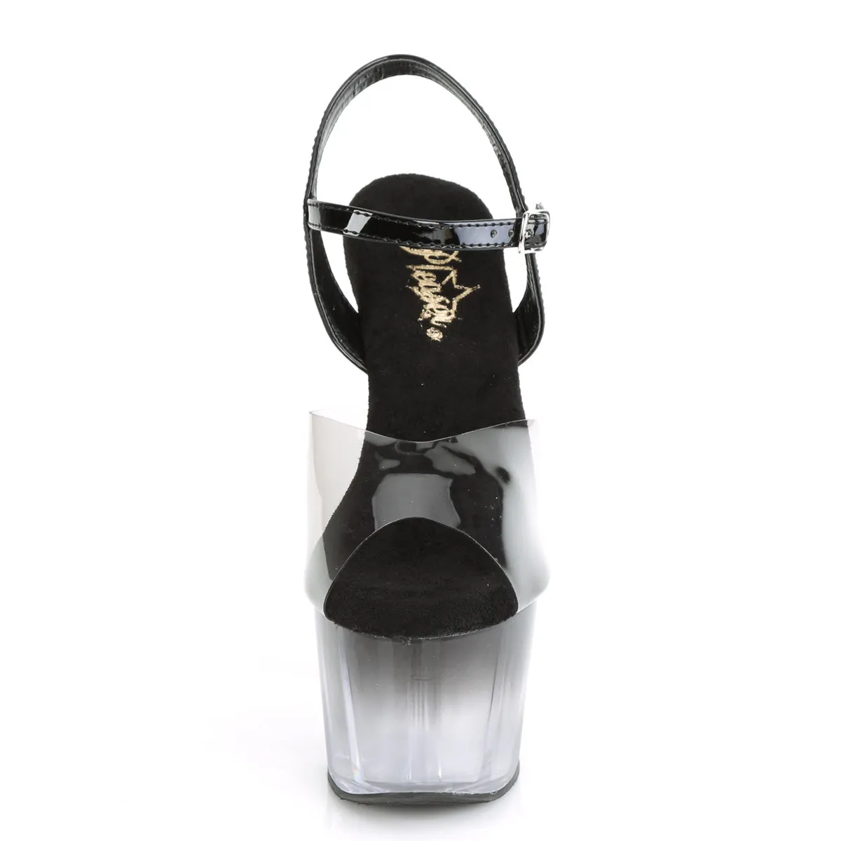 Adore 708T-2 Ankle Strap 7" Heel Tinted Platform Shoes -Direct