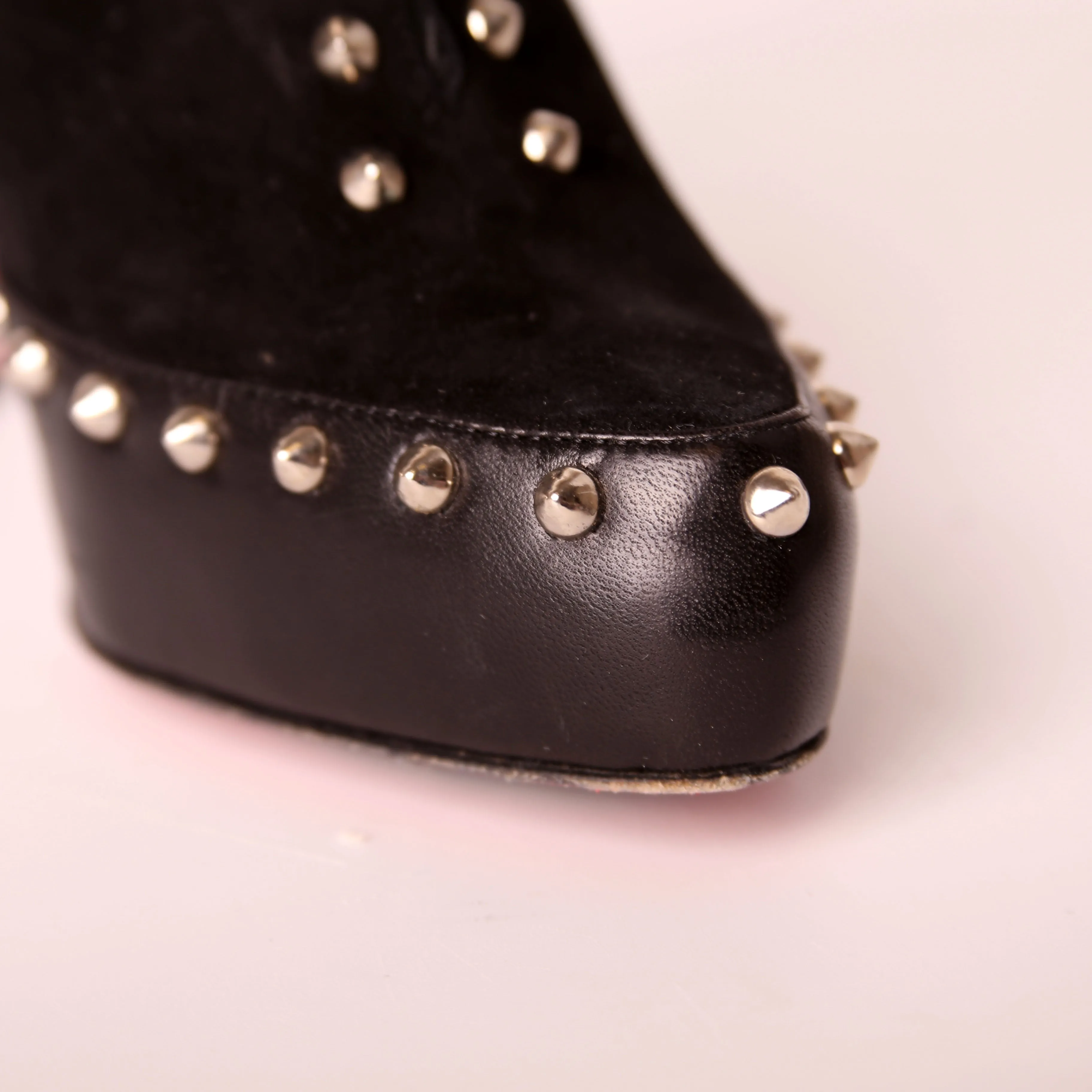 Astraqueen 120MM Suede Pumps Size 36