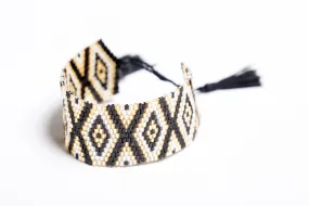 Aztec Wrist Strap (Midnight Gold)