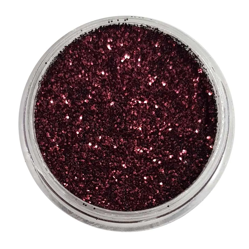Burgundy Red Glitter (Fine Metallic Glitter) - Burgundy Burp