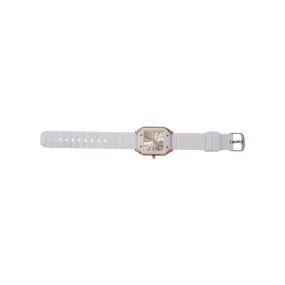 Elegant Silicone Strap Watch