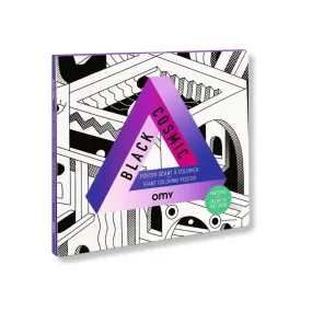 Glow in the Dark Coloring Poster