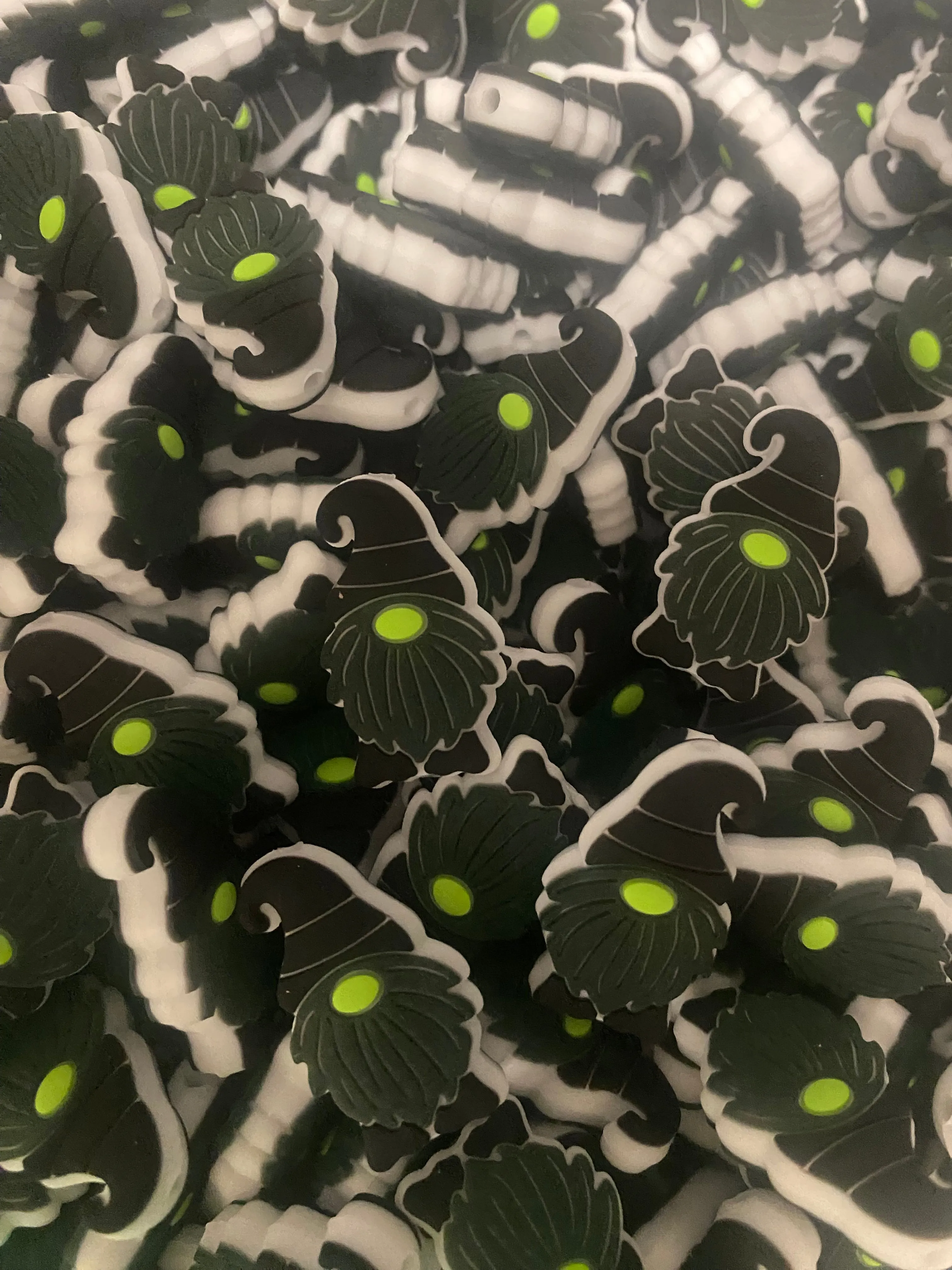 Glow in the Dark Gnome Focal Bead