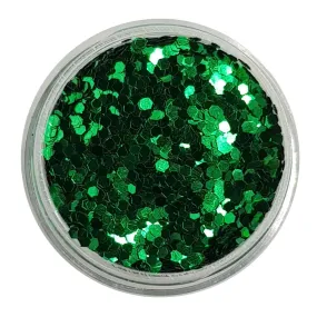 Green Chunky Glitter (Metallic Glitter Mini Hexagons) - Goblin Tears