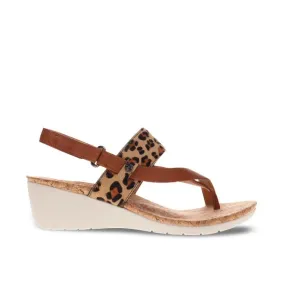 Honolulu - Cognac/Leopard Leopard