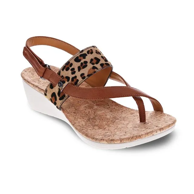 Honolulu - Cognac/Leopard Leopard