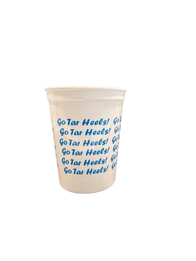 North Carolina Go Tar Heels Stadium Tailgating Cups- North Carolina Tailgating Cups