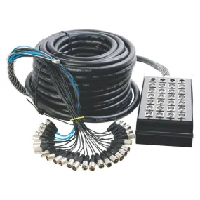 On-Stage SNK24450V2 50' 24-Channel/4-Return Stage Snake