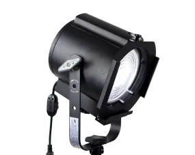 Small, Black Stage light with Colored Lenses, Home Theater & Movie Room Decor