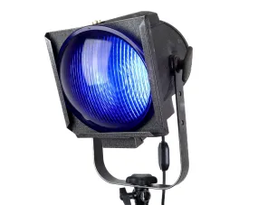 Small, Dark Gray Stage light with Colored Lenses, Home Theater & Movie Room Decor