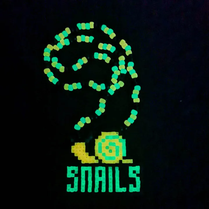 Snails Glow-In-The-Dark - (M) Perler