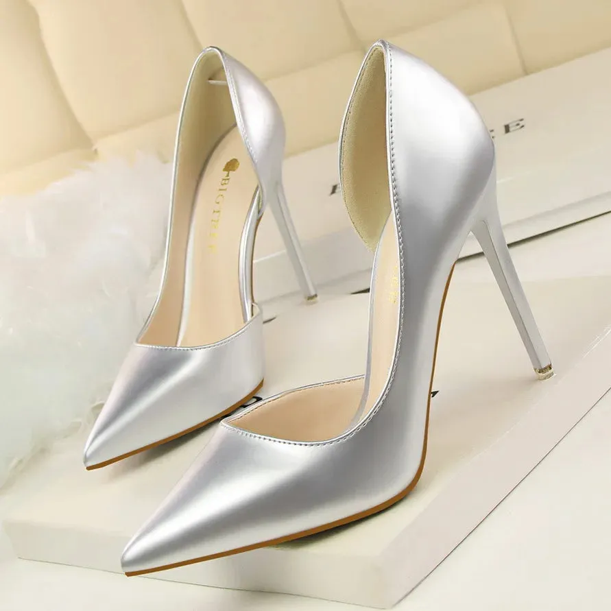 Women Concise High Heels Pumps